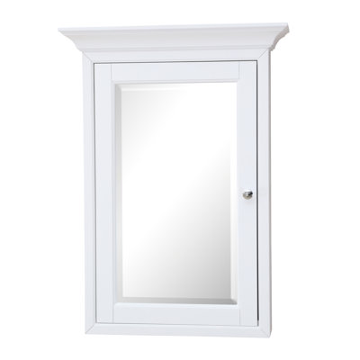 Armoire à pharmacie à fixation en surface avec 4 tablettes réglables Bernardsville