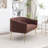 Upholstered Faux Fur Loveseat-1108305442-1108305451