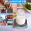 Balance de cuisine numérique, balance électronique de haute précision d'une capacité de 3000 g et fonction de tare, 9 unités de pesage, conception portable compacte pour la cuisson à domicile, la pâtisserie et la fabrication de savon