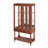 Glass Display Cabinet With Mirrored Back And Light, Curio Display Cabinet With Solid Wood Legs And Adjustable Shelves 3 Tier Glass Display Case-107634903