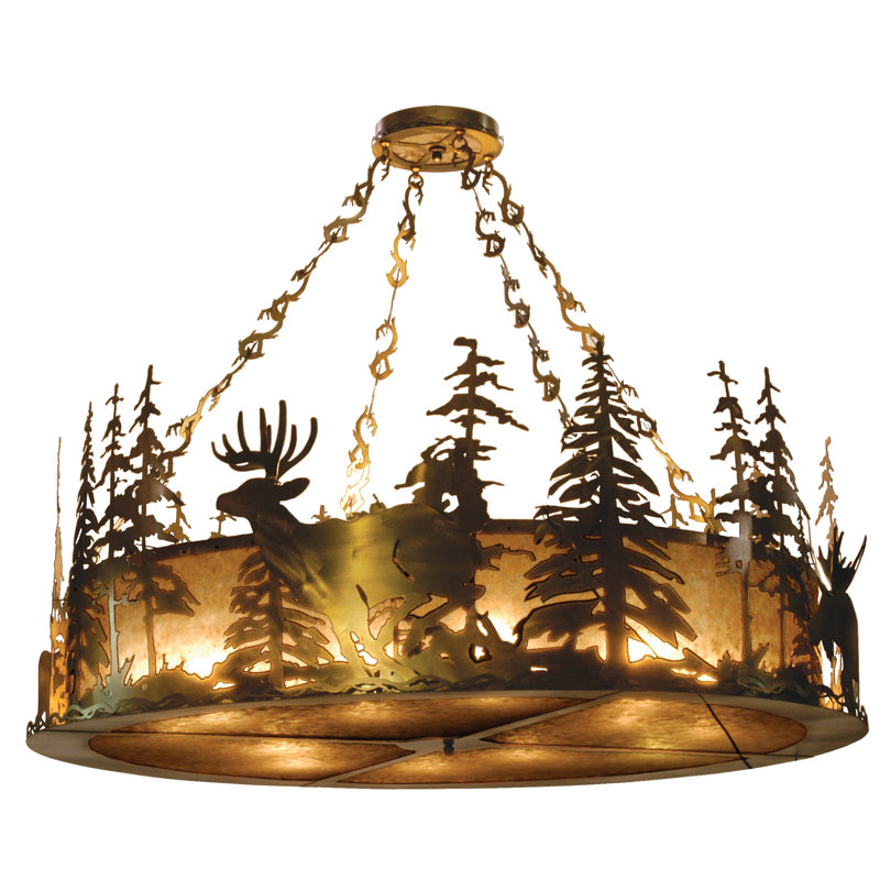Rustic Lodge 12 - Light Pendant