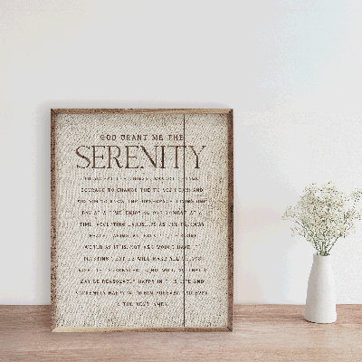 God Grant Me Serenity