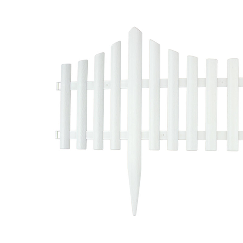 Moorgate 23.62cm H x 12.6cm W White Plastic Lawn Edging