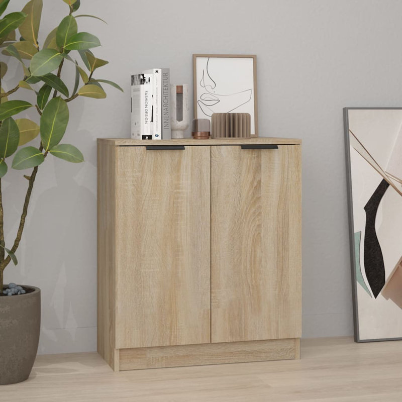 Jahmarley Sideboard 60x30x70 cm Engineered Wood, Sonoma Oak