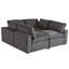 Confortable, modulaire, avec charge sans fil et haut-parleur modulaire intégré avec haut-parleurs et ports-1589076778