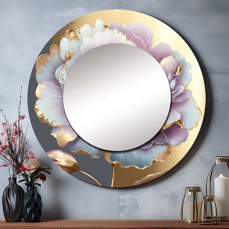 Miroir mural Shatasha, 29 po x 29 po