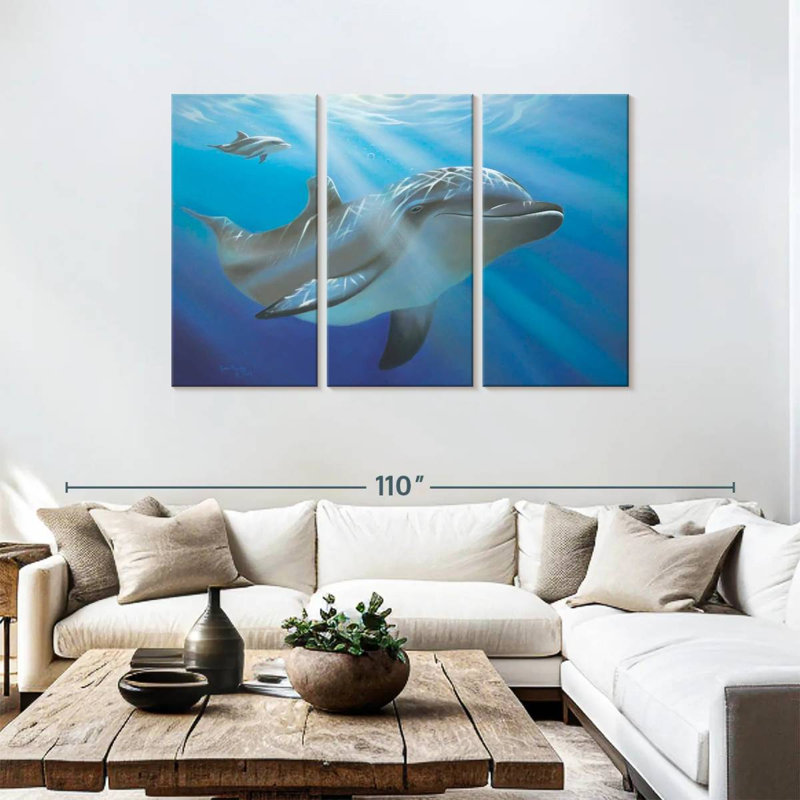 Brampt Evening Dive, 48" H x 74" W