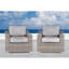 Chaise de patio avec coussins 2-1806242438