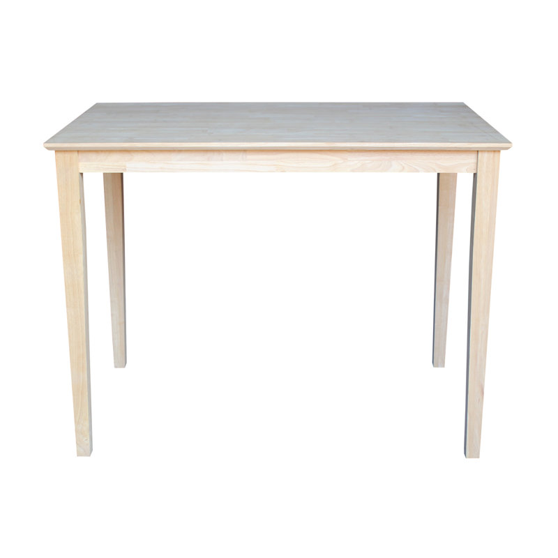 Dorrion Solid Wood Top Dining Table