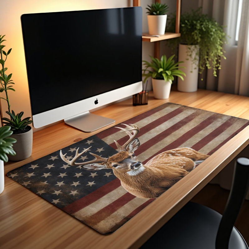 Polyester Desk Pad, 31.5x15.5