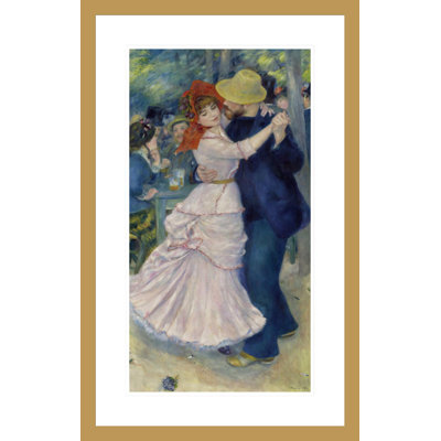 Danse à Bougival, Pierre-Auguste Renoir, impression giclée sur cadre