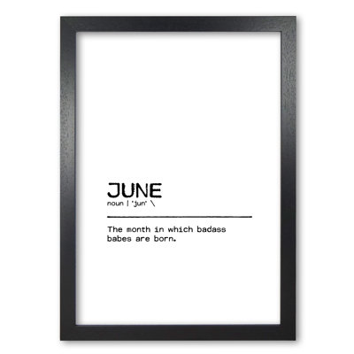 June Badass - Print