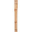 3 1/2"W x 32"D x 44"H Legacy Block Smooth Bracket, Western Red Cedar-93350120-111921505-111921511