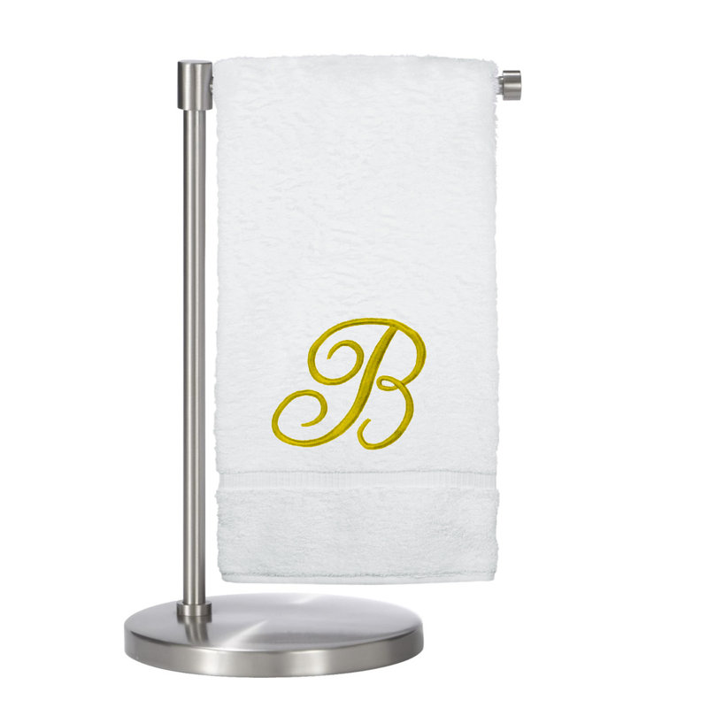 Super Plush Bath Towel, White/Gold, B