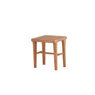 Waukesha Square Teak Solid Wood Outdoor Coffee Table - 40 cm W 40 cm D