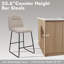 Tabouret de bar moderne avec pieds en métal-900414089-900414100
