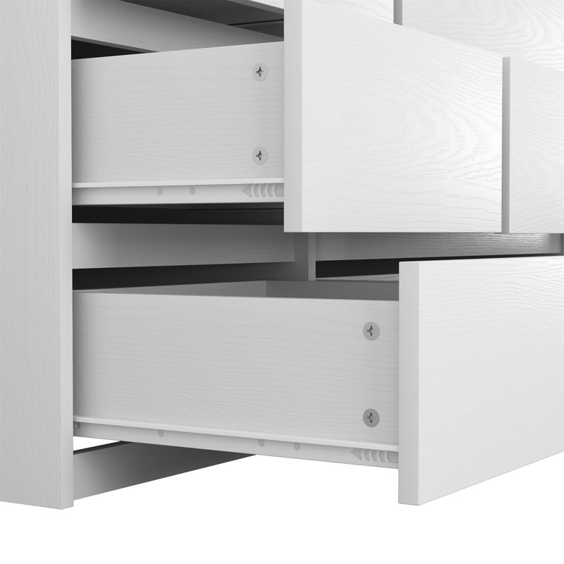 Garde-robe H 70,8 po, Blanc