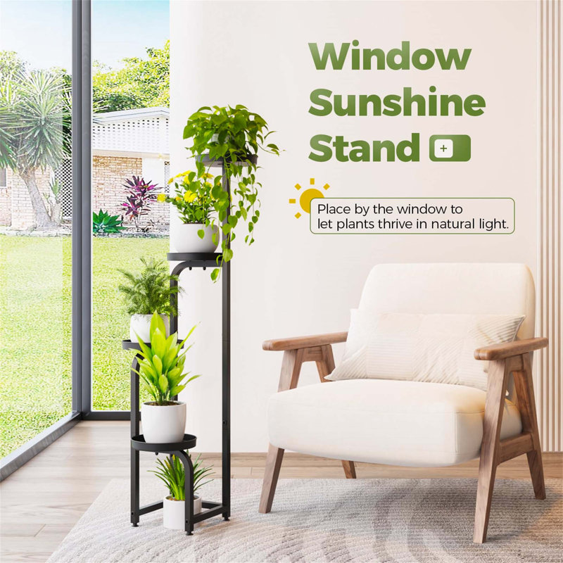 Plant Stand, Black