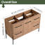 Base de meuble-lavabo simple 48 po Verath