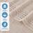  Zero-Twist Cotton Bath Towel Set - Honeycomb Waffle Texture - Quick-Dry-76763316