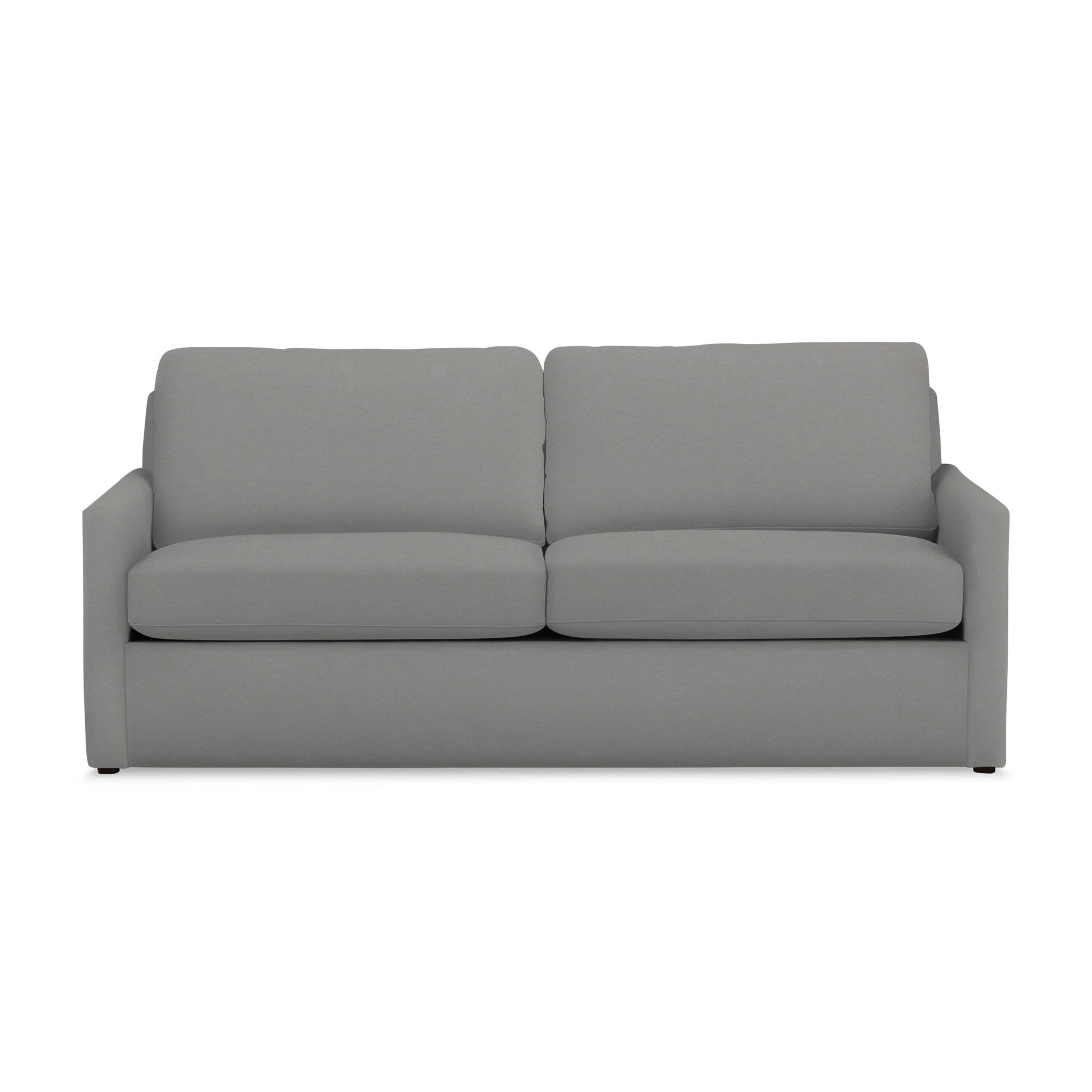 Savannah 85'' Upholstered Sofa, Bayou Light Gray Canvas