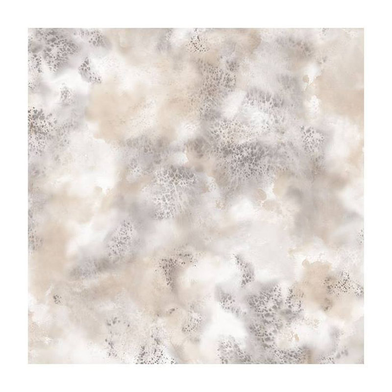 Joseph-Henry 33' L x 21" W Abstract Wallpaper Roll, White/Light Violet