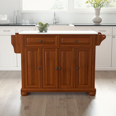 Baily Granite Top Kitchen Island