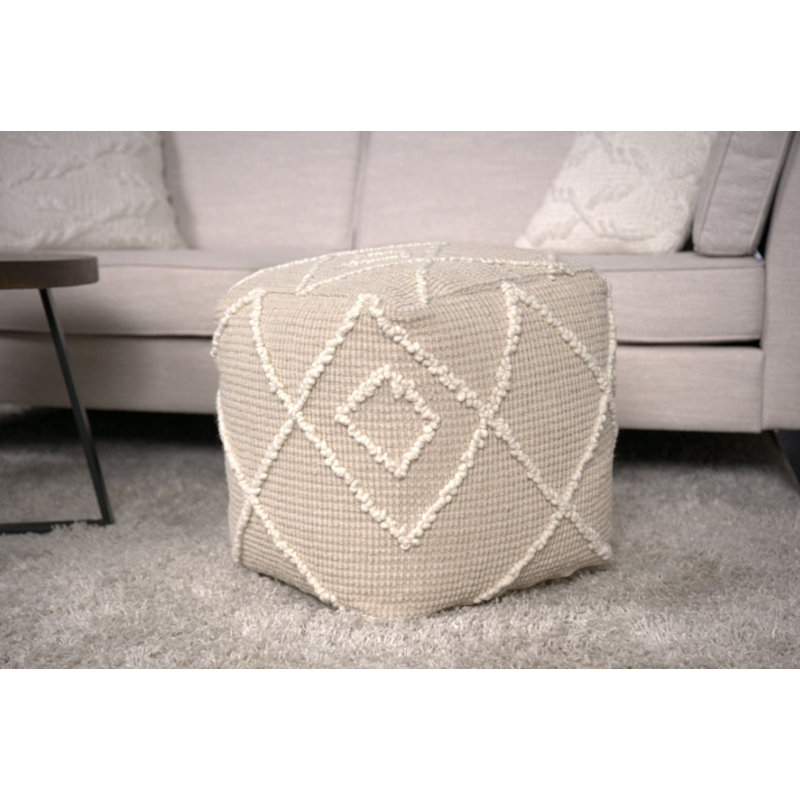 Upholstered Pouf