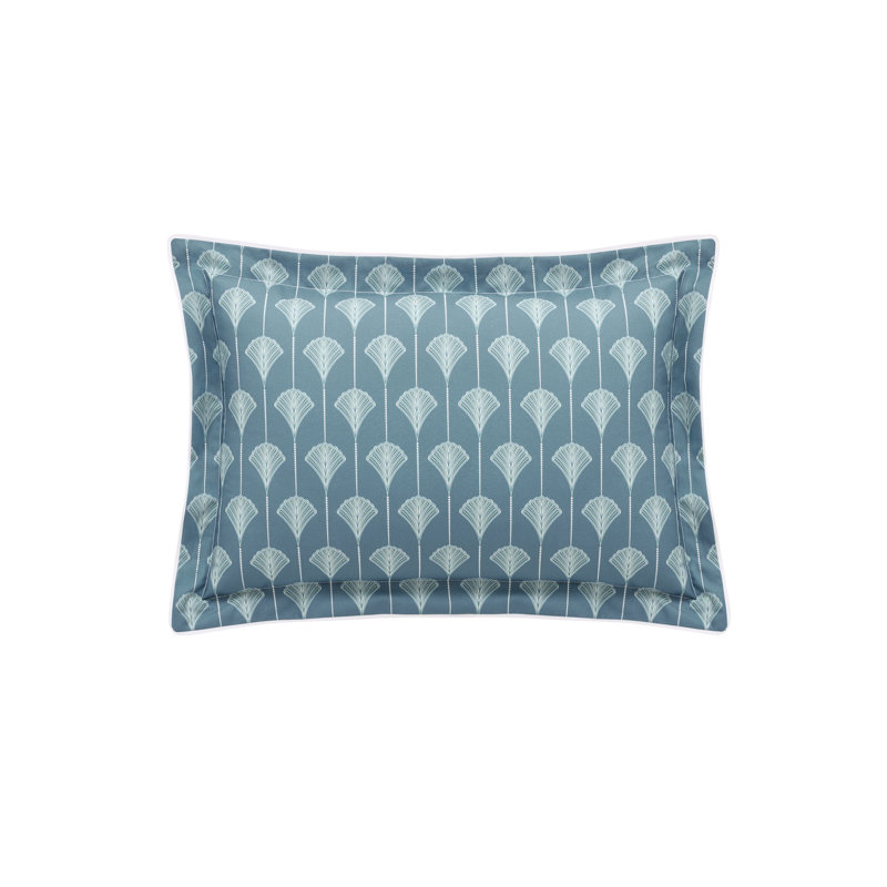 Aristo Euro sham, Boudoir, Aristo, Blue; White