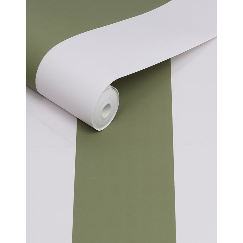Joules Harborough Stripe Wallpaper, Green