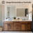 Contemporary Rounded Rectangular Bathroom Vanity Mirror| Aluminum U-Tube Frame-525588156-525588157