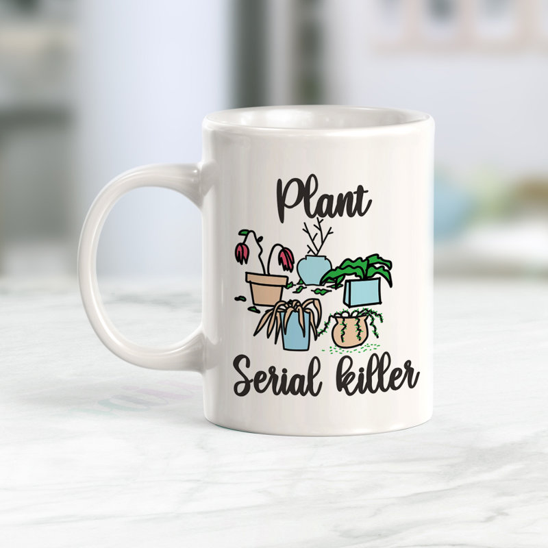 Grande tasse à café Plants, Ensemble de verres à lait, Plastique polypropylène