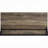 Rustic Oak And Black Desk With Construction 2 Shelf For Organization Rectangular Work Smart Storage Options
