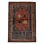 Hand-Knotted High-Quality Blue and Brown Area Rug