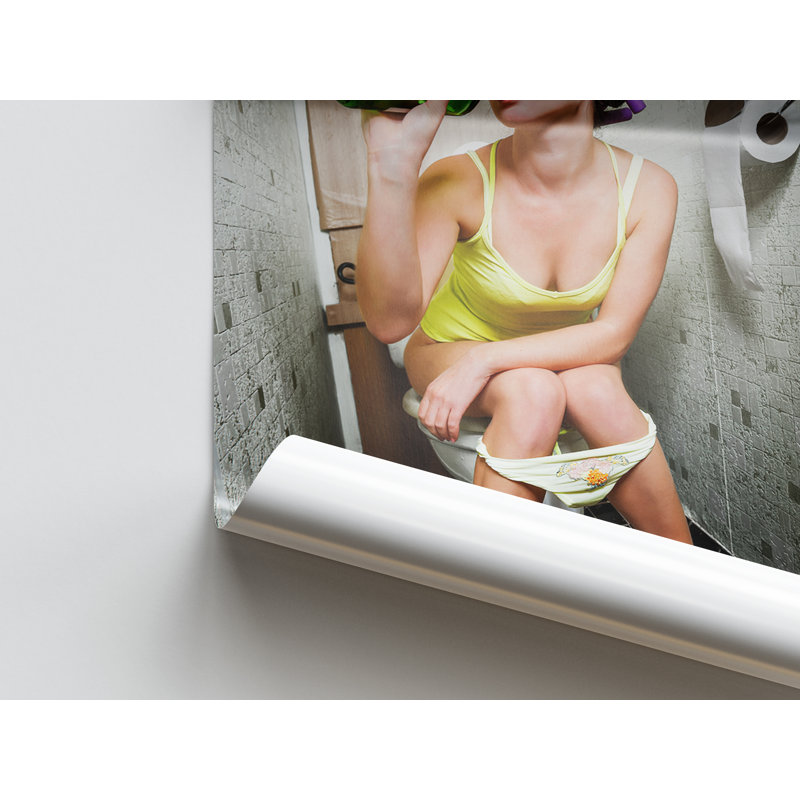 Print on Canvas, 60 cm H x 90 cm W, White Floater Framed