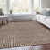 Premium Machine Washable Prisco Brown Rug