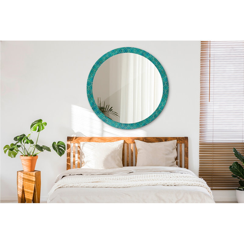 Huldar Glass Flat Wall Mirror