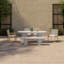 Ansel 39.37'' Concrete Outdoor Dining Table-109248293