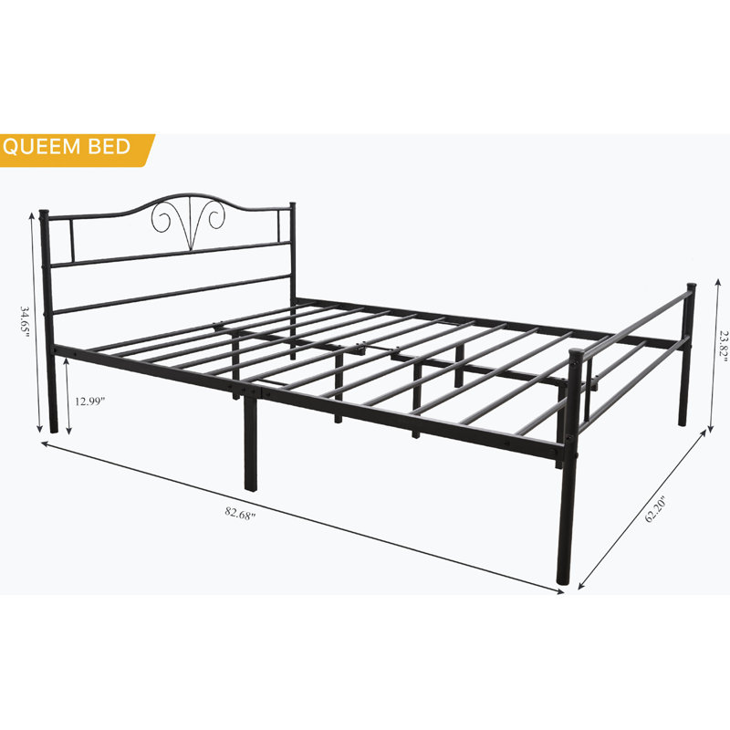 Queen 34.54'' Bed Frame