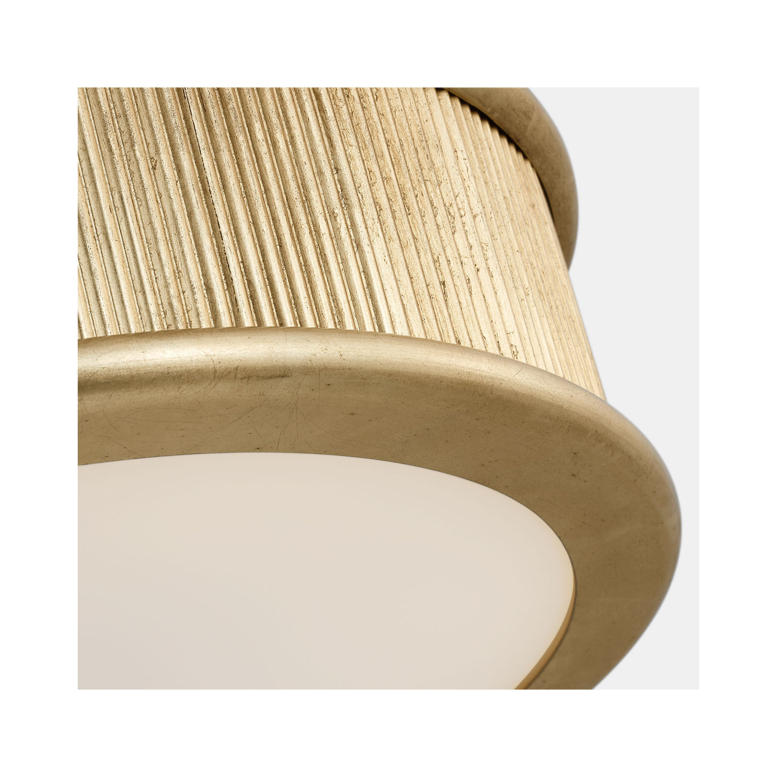 Rigsby Flush Mount, 6" H x 18" W x 18" D, Gild