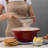 Color Mix Earthenware Mixing Bowl