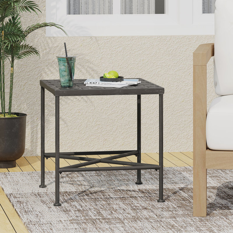 Table d'appoint d'extérieur pour patio