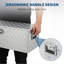 Boîte à outils robuste en aluminium 36X15X15, boîte à outils de rangement verrouillable et imperméable pour camionnette-129182790