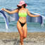 Serviette de plage en coton turc Rainbow-69531077