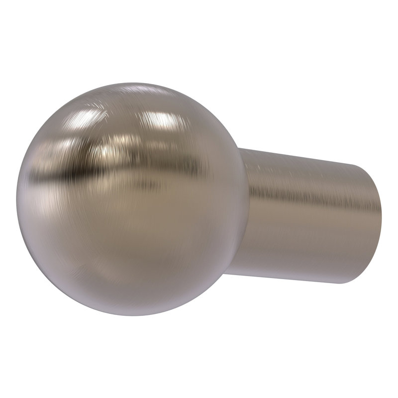 Poignée ronde Gober, Étain antique, 3/4"