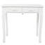 Coiffeuse avec miroir, tabouret rembourré, 4 tiroirs, éclairage DEL, grand espace de rangement, tabouret confortable, structure stable, montage facile, rangement généreux pour le maquillage, coussin, installation facile