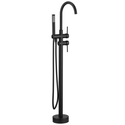 Residentail Freestanding Tub Faucet double Handheld Shower Bathroom Bathtub Faucet