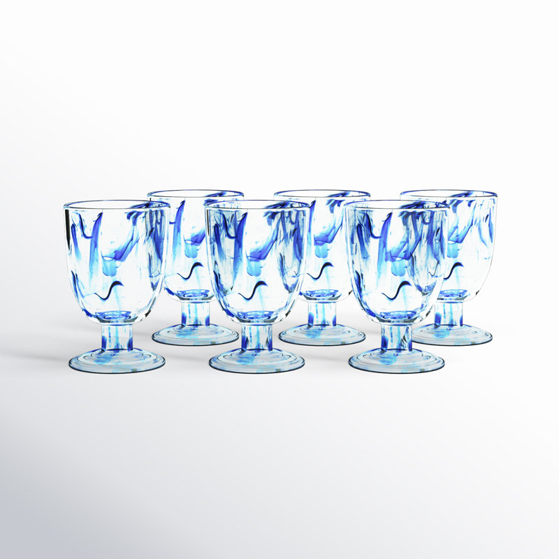 Zigler 14oz. Acrylic Goblet Set