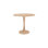 Torsion Round Oak Pedestal Dining Table