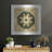 Luxe Metal Art 'Moroccan Tile Pattern VI' By Stell " Moroccan Tile Pattern VI " by Stellar Design Studio-101680769